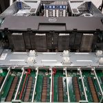 Dell PowerEdge R930 Internal Heatsink Wall With Memory Risers And Fans Removed