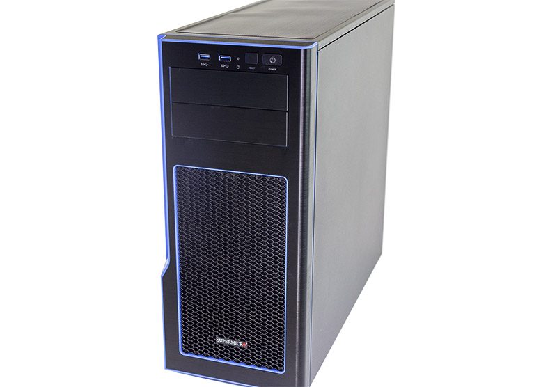 Supermicro SYS 5038K I ES1 Front Three Quarters