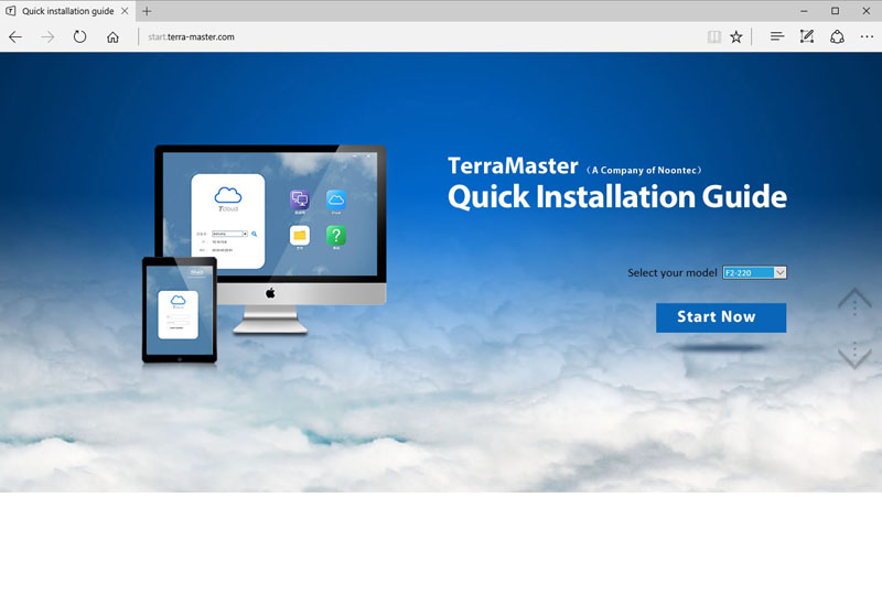 TerraMaster F2 220 Quick Installation Guide 1