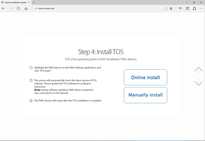 TerraMaster F2 220 Quick Installation Guide 5