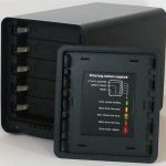 Drobo 5C Front Bezel Removed