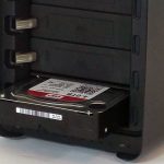 Drobo 5C Inserting Hard Drive