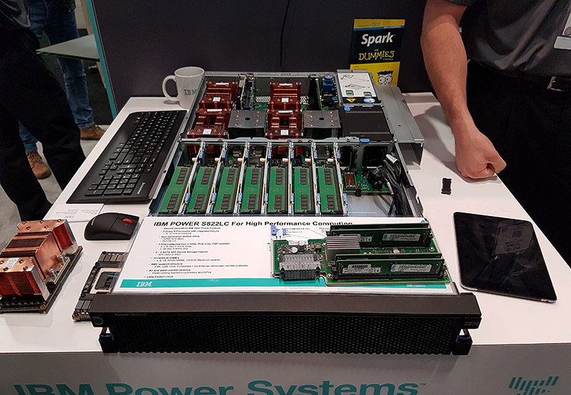 IBM Power S822LC With NVIDIA Pascal P100 NVLINK