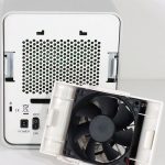 IcyDock Quad Bay MB561U3S 4S R1 Cooling Fan Removed