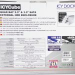 IcyDock Quad Bay MB561U3S 4S R1 Retail Box Back