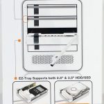 IcyDock Quad Bay MB561U3S 4S R1 Retail Box Left Side