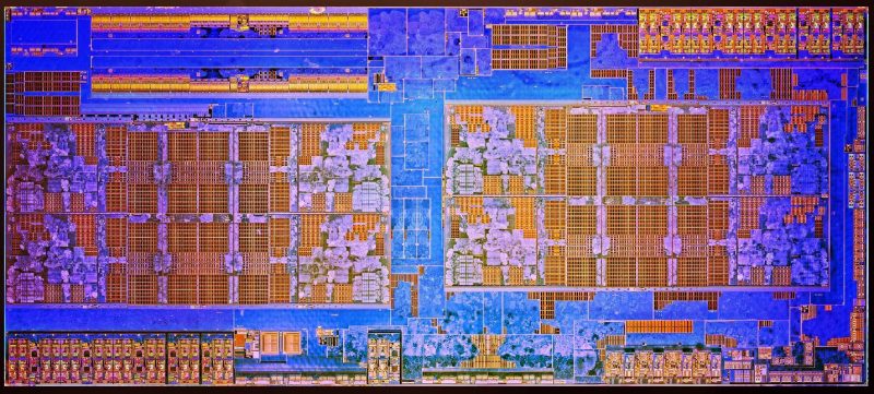 AMD Ryzen Die Shot