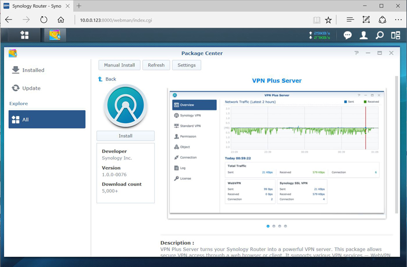 Synology RT2600ac SRM #11