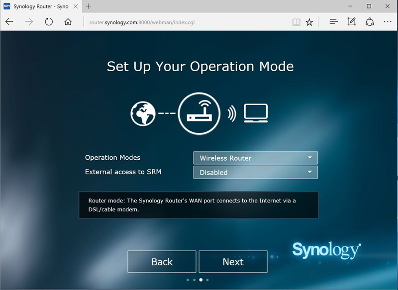 Synology RT2600ac Setup #4