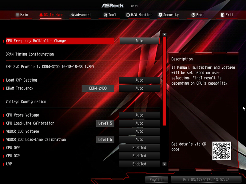 ASRock X370 KILLER SLIac BIOS 2