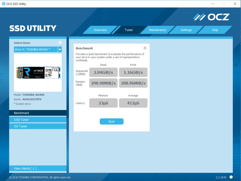 ASRock X370 KILLER SLIac OCZ SSD Utility