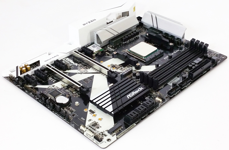 ASRock X370 KILLER SLIac Quarter View