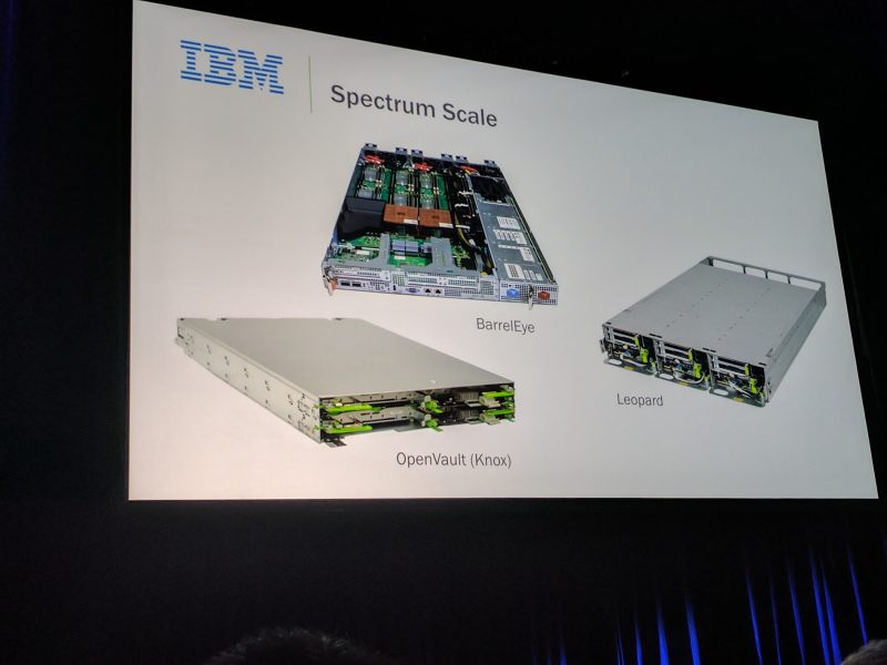 OCP Summit 2017 IBM Specturm Scale