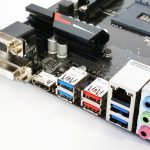 Gigabyte AB350M Gaming 3 Back IO Ports