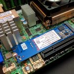 Intel Optane Memory Installed In Xeon D Server