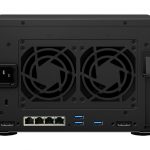 Synology DS1517+ Rear