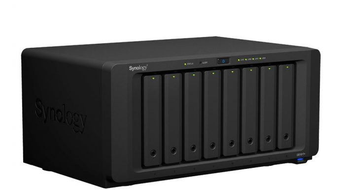 Synology DiskStation DS1517+ and DS1817+ Launched Synology DS1817+ Front Three Quarters