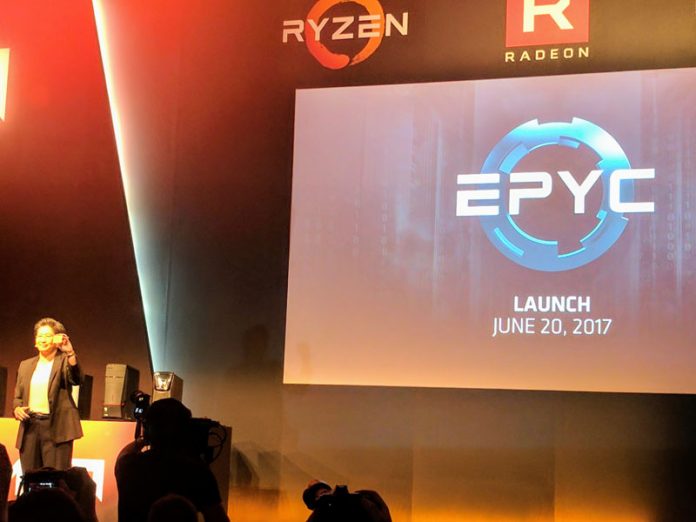 AMD EPYC Launch June 20 2017