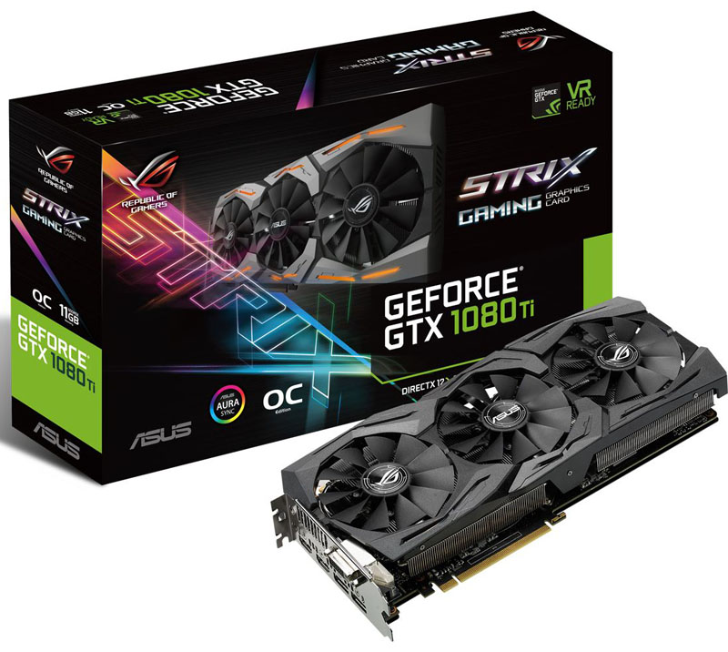 ASUS ROG STRIX GeForce GTX 1080 TI OC Art