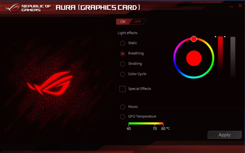 ASUS ROG STRIX GeForce GTX 1080 TI OC Aura