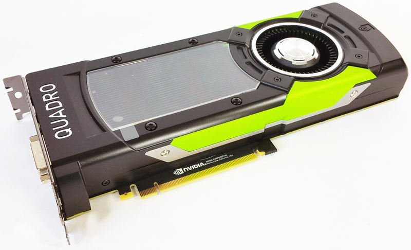 NVIDIA Quadro P6000 Angle Top