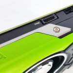 NVIDIA Quadro P6000 SYNC Stero Connections