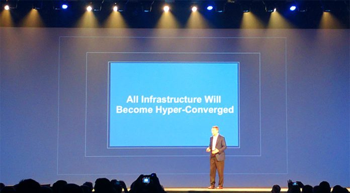 VMware Cloud on AWS Initial Availability VMware Pat Gelsinger All Incrastructure Will Become Hyper Converged