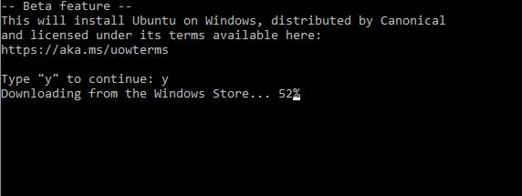 Windows Subsystem For Linux Install Via App Store