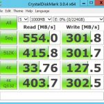 IcyDock FlexiDock MB524SP B CrystalDiskMark