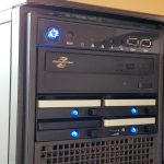 IcyDock FlexiDock MB524SP B Installed