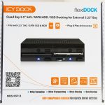 IcyDock FlexiDock MB524SP B Retail Box Front