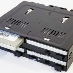 IcyDock FlexiDock MB524SP B With SSDs Installed