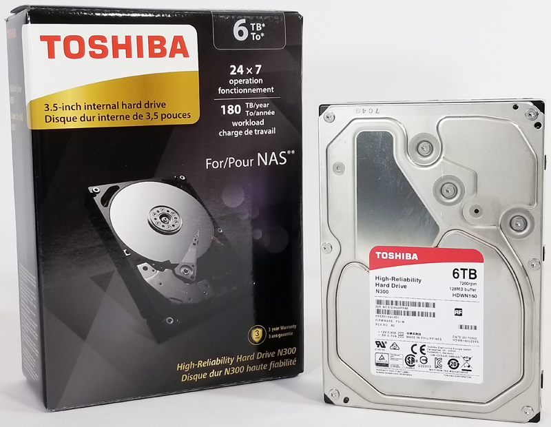 Agurk Mart ydre Toshiba N300 6TB High-Reliability NAS Hard Drive Review