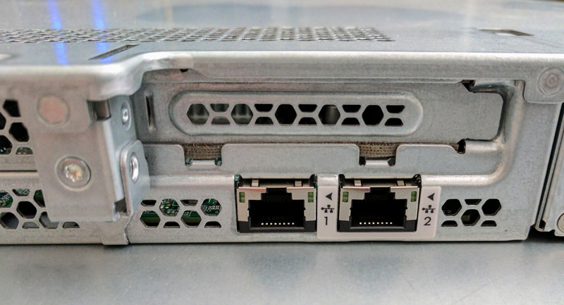 HPE DL60 Rear Network And Expansion