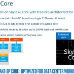 Intel Skylake SP Microarchitecture Core Cache AVX