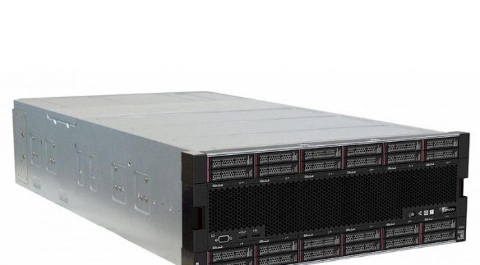 Lenovo Releases Intel Xeon Scalable Processor Family Servers Lenovo ThinkSystem SR950 Facing Right View 1