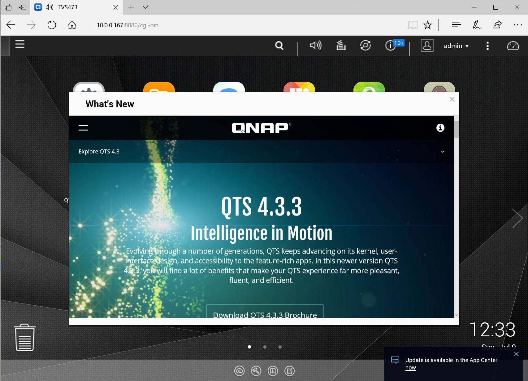 QNAP TVS 473 QTS 4 3 3 Intelligence In Motion