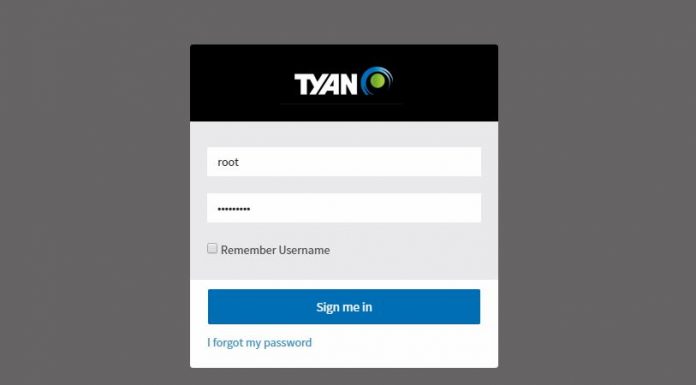 Tyan is Back with New Intel Xeon Scalable Servers and Business Model Tyan IPMI 2017 Login