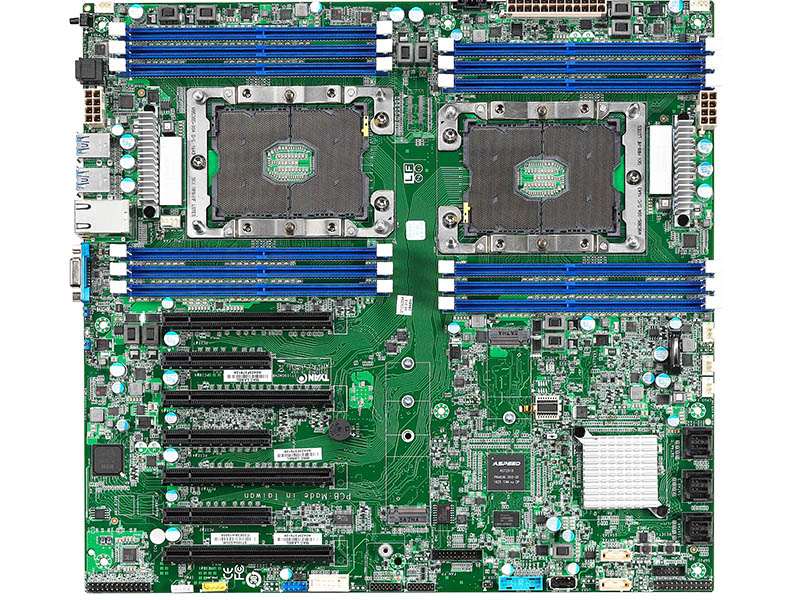 Tyan S7100 Motherboard Top View