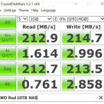 WD Red 10TB NAS CrystalDiskMark