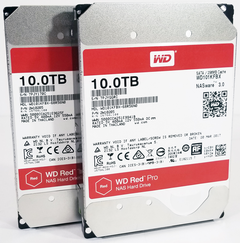 Our Western Digital Red Pro 10TB NAS HDD Review