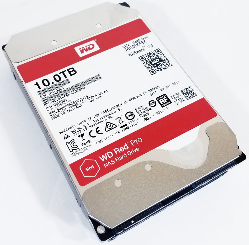 WD Red 10TB Pro NAS AIDA64 Disk Benchmark