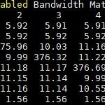 DeepLearning10 Unidirectional Bandwidth P2P Disabled