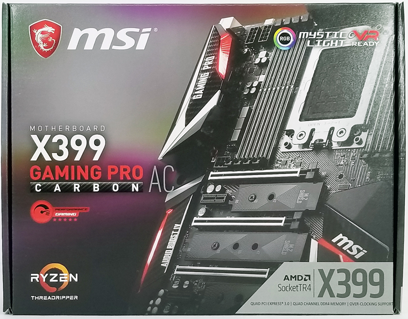 Ansigt opad når som helst Soar MSI X399 Gaming Pro Carbon AC Motherboard Review Hello Threadripper