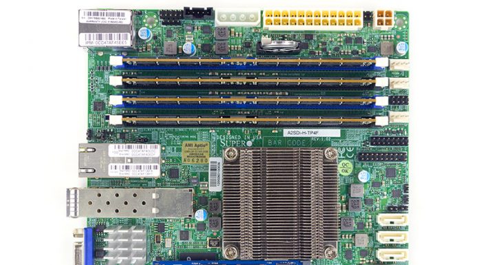 Supermicro A2SDi-H-TP4F Review 16 Core SoC With Power Consumption Supermicro A2SDI H TP4F Configured Overview