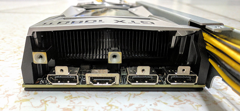 Tyan GA88 B5631 GPU Compute GTX In Riser Faceplate Removed