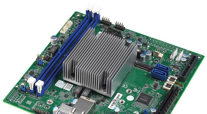 Tyan Tempest EX S3227 Atom C3000 Series Denverton Motherboard Announced Tyan S32272NR M2 D12 Three Quarter