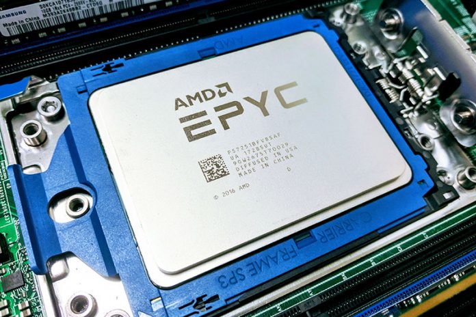 AMD EPYC In Socket And Carrier