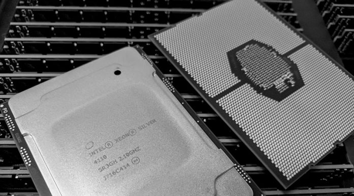 Dual Processor Intel Xeon Silver 4110 Linux Benchmarks and Review Intel Xeon Silver 4110 Top And Bottom