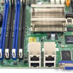 Supermicro A2SDi 16C HLN4F Rear IO And Airflow